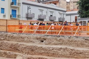scavi piazza garibaldi reggio