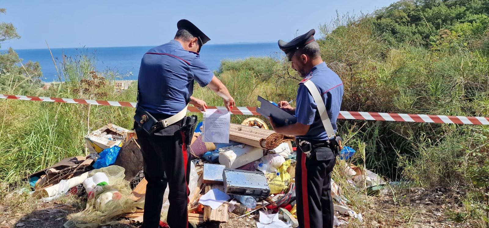 sequestro discarica Gioiosa Marea