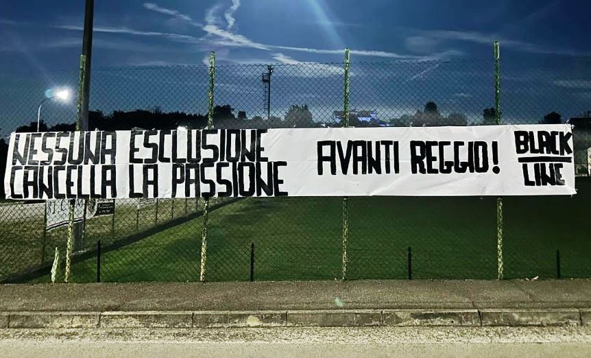 striscione ultrà ascoli per la reggina