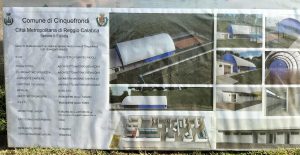 tensostruttura cinquefrondi