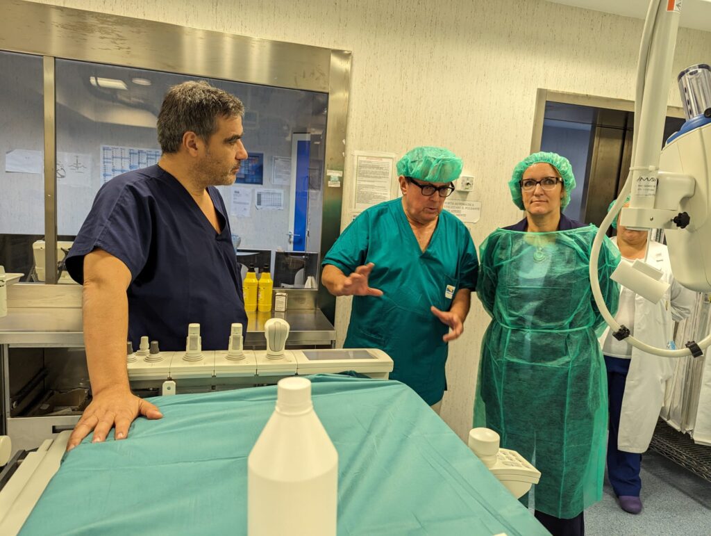 Dafne Musolino in visita Centro di Cardiochirurgia Pediatrica