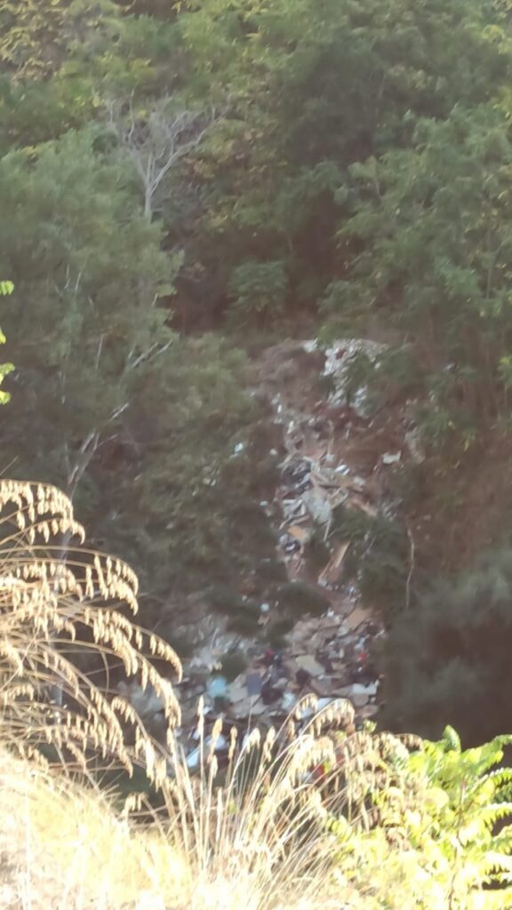 Discarica zona tracale 1
