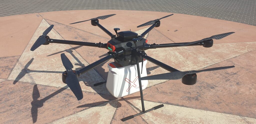 Drone sanità messina