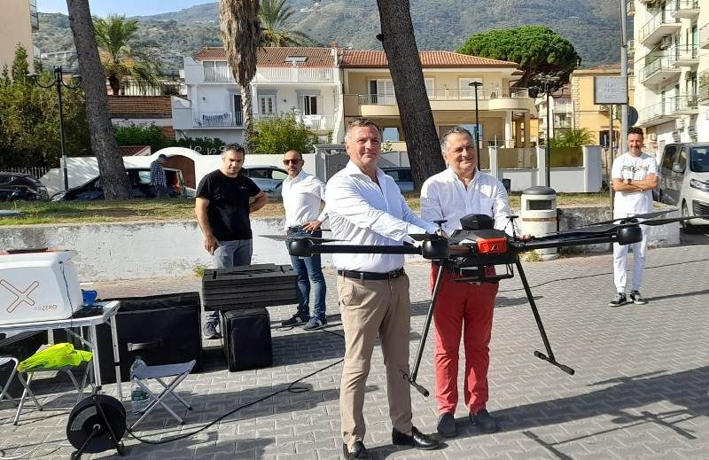 Drone sanità messina