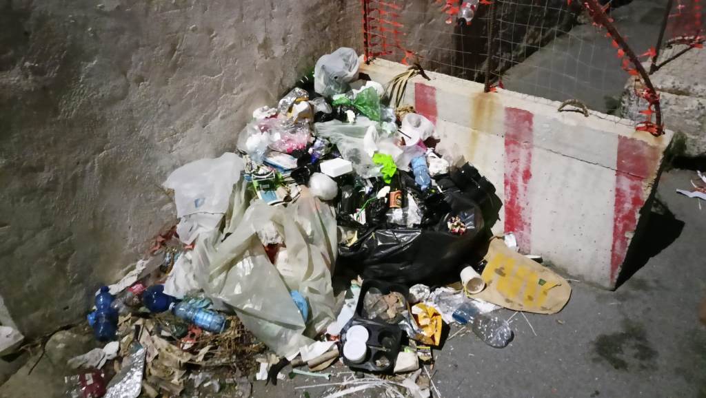 Immondizia Parco Lineare Sud