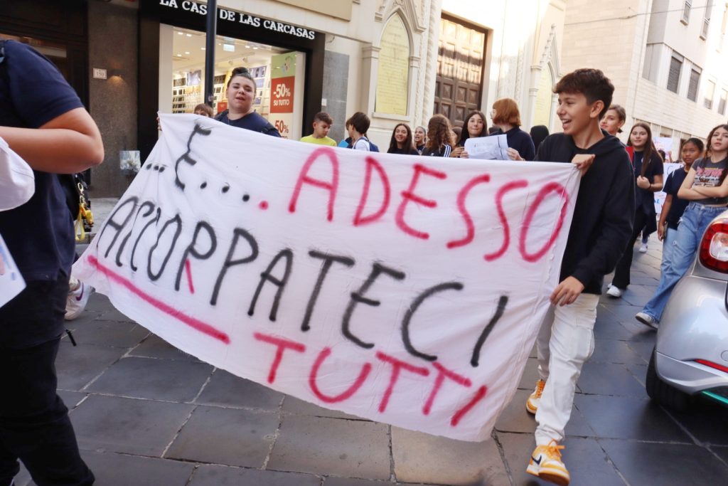 Manifestazione studenti galilei - pascoli
