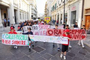 Manifestazione studenti galilei - pascoli