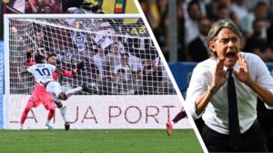Nicolas Viola e Pippo Inzaghi Salernitana-Cagliari