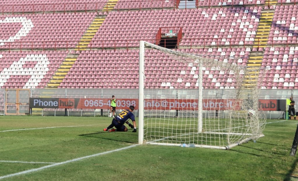 Reggina Fenice-Licata gol rigore Barillà