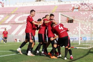 Reggina Fenice-Lamezia esultanza gol Zucco
