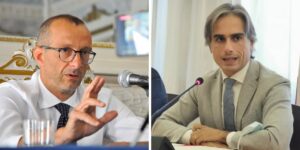 Sindaco Pesaro Matteo Ricci e Sindaco Reggio Calabria Giuseppe Falcomatà
