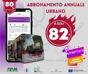Abbonamento annuale 82€