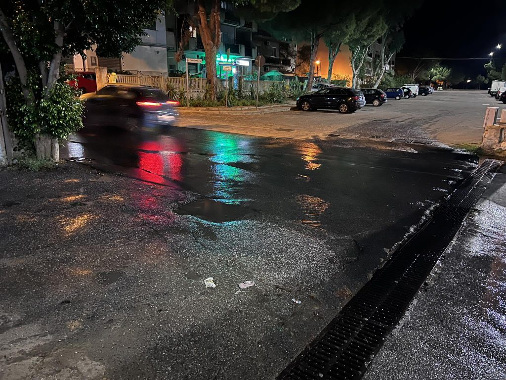 Reggio Calabria perdita d'acqua Pellaro