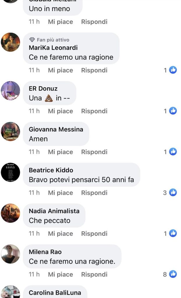 insulti cacciatore
