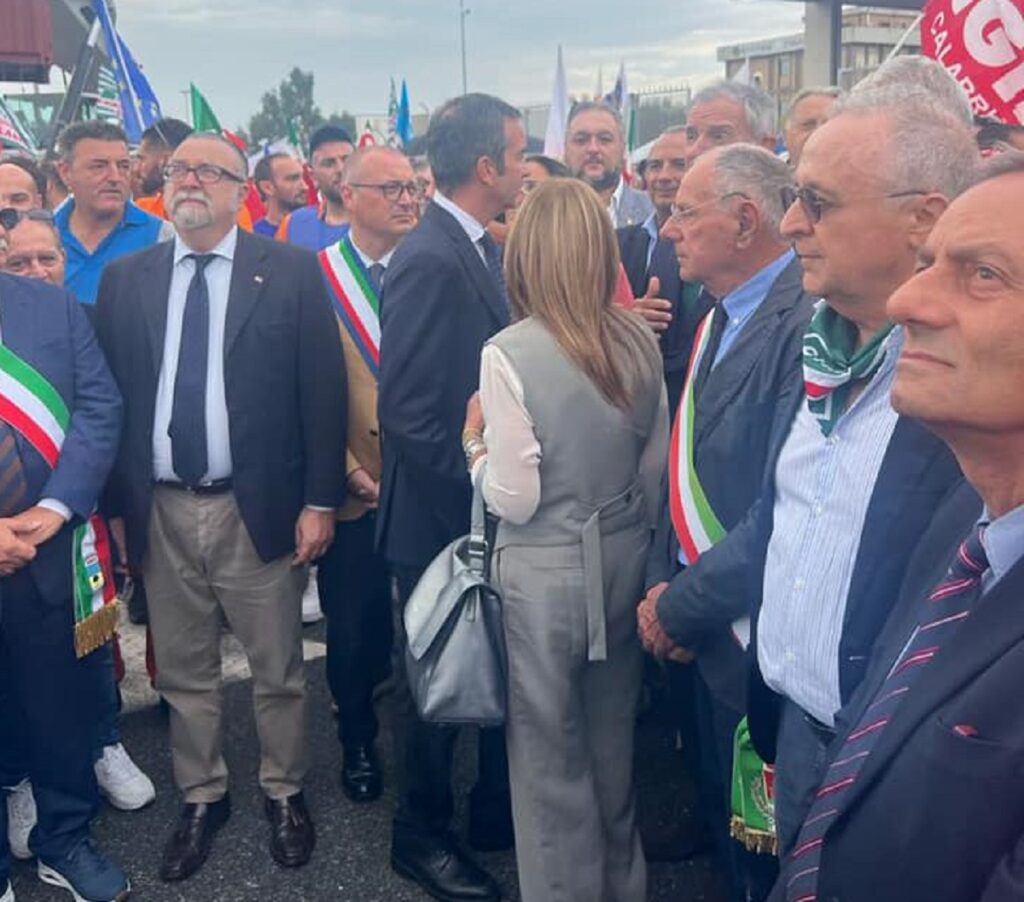 manifestazione porto gioia tauro