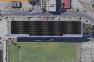 stadio granillo pannelli fotovoltaici