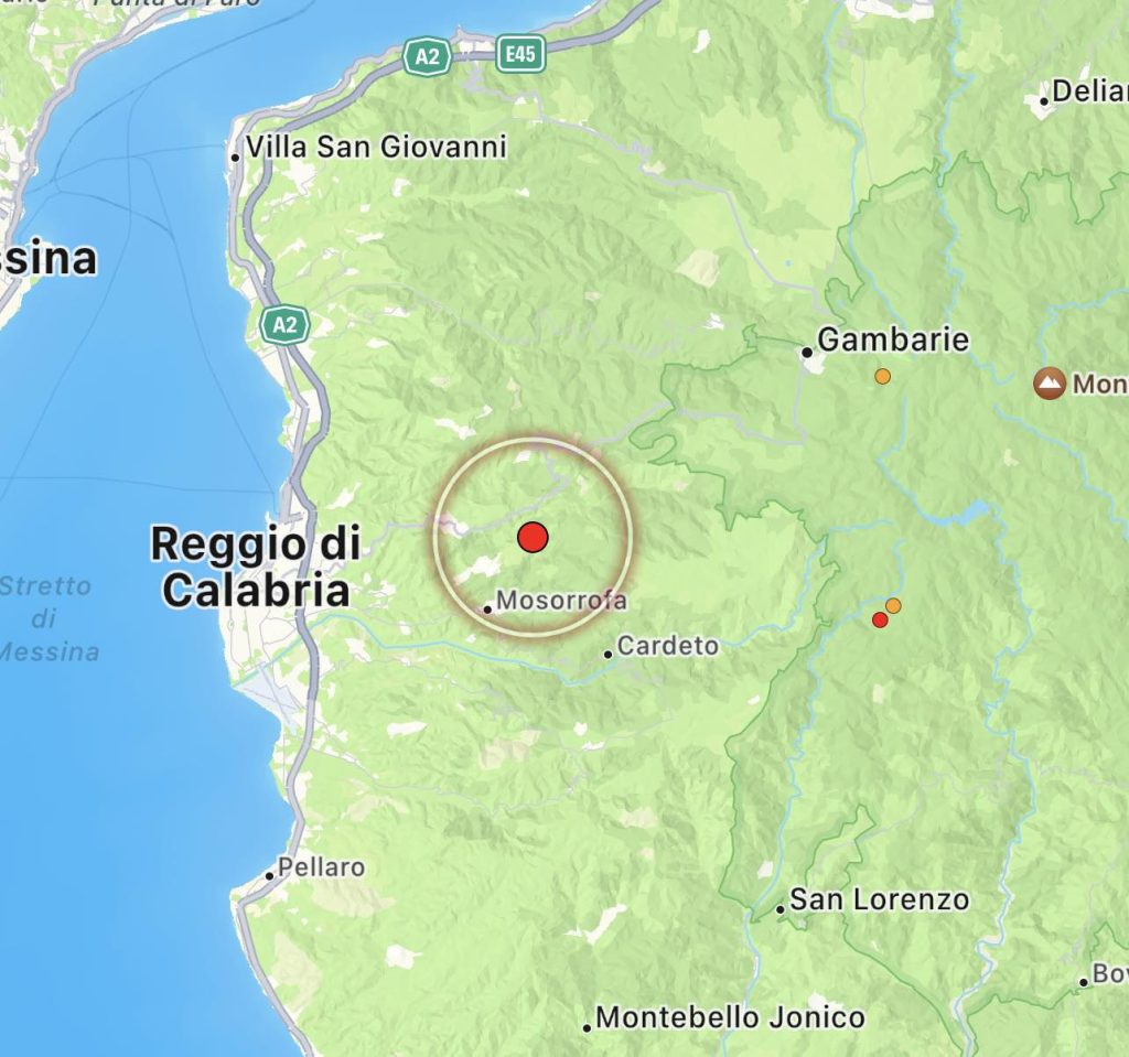 terremoto reggio calabria