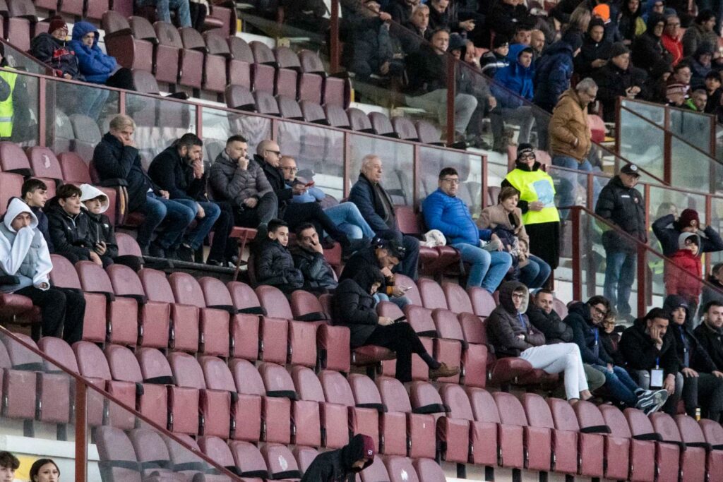 Bonanno Minniti Brunetti Praticò e Versace Tribuna coperta Reggina Fenice-Casalnuovo