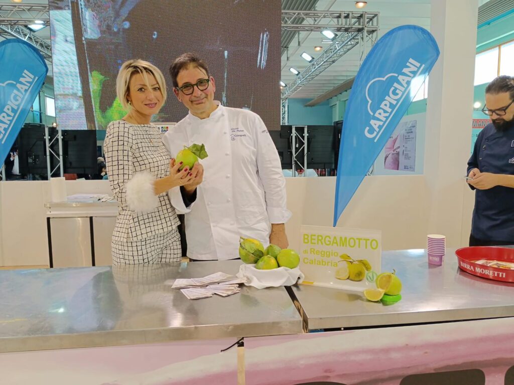 Davide Destefano di Gelato Cesare protagonista alla MIG con il Bergamotto di Reggio Calabria