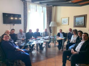 De Luca e giunta taormina