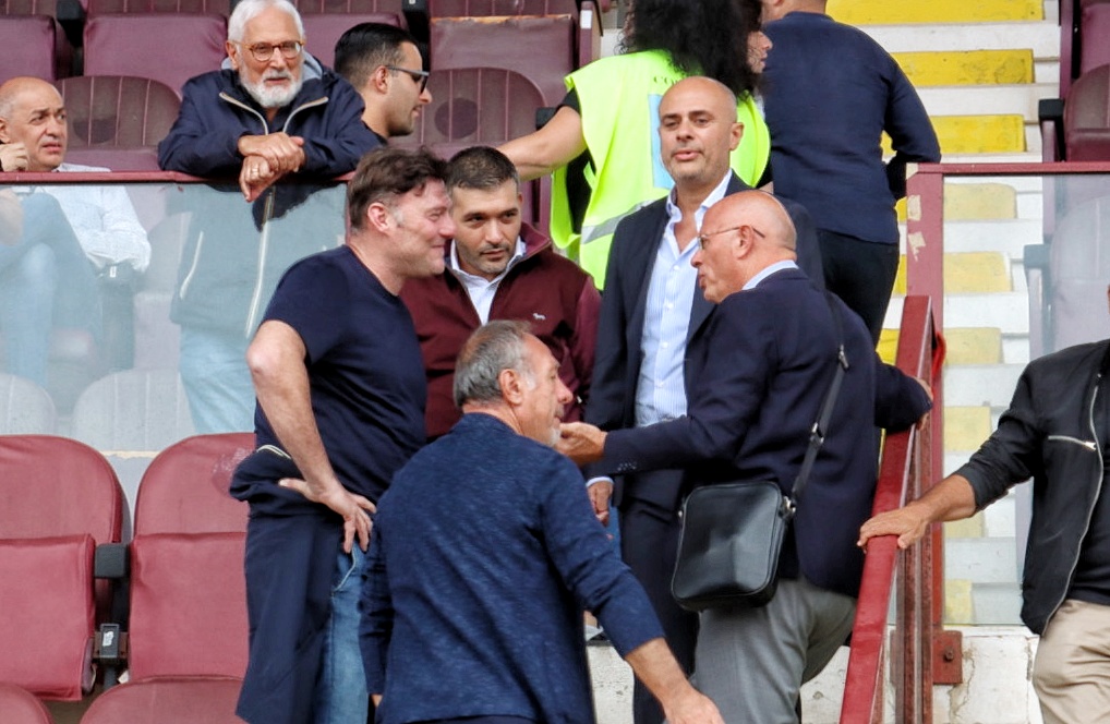 Reggina Fenice Amaranto-Trapani Taibi con Giuseppe Praticò, Ballarino e Presidente Virgilio Minniti