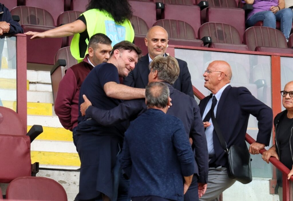 Reggina Fenice Amaranto-Trapani Taibi con Giuseppe Praticò, Ballarino, Presidente Virgilio Minniti e Bonanno