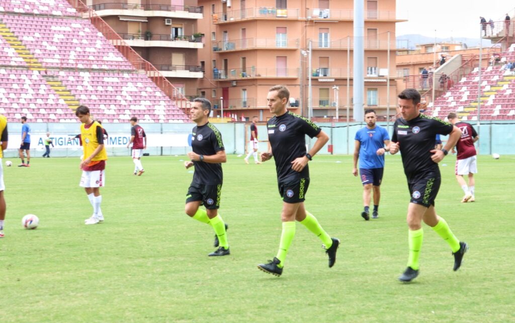 Reggina Fenice Amaranto-Trapani arbitri