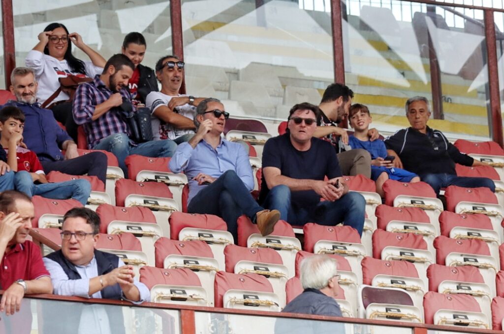 Reggina Fenice Amaranto-Trapani Ferdinando Ielasi e Massimo Taibi al Granillo