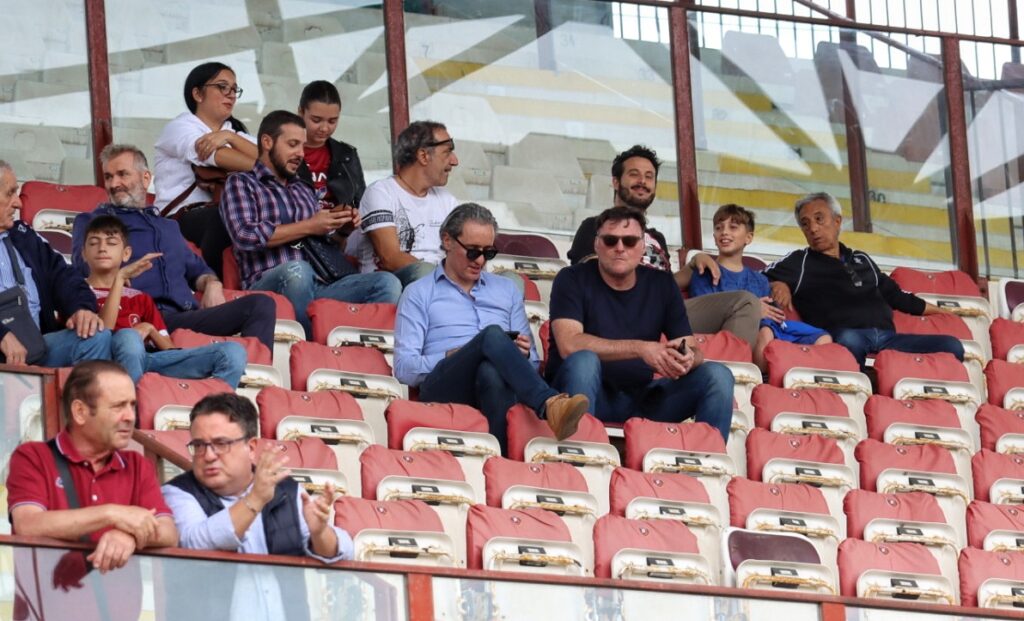 Reggina Fenice Amaranto-Trapani Ferdinando Ielasi e Massimo Taibi al Granillo