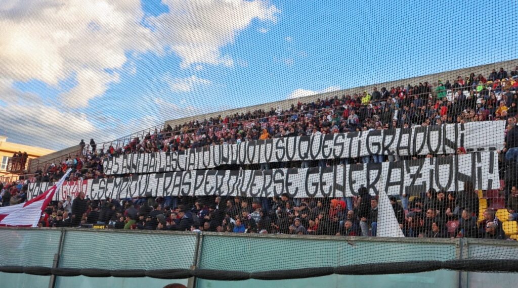 Reggina Fenice Real Casalnuovo contestazione