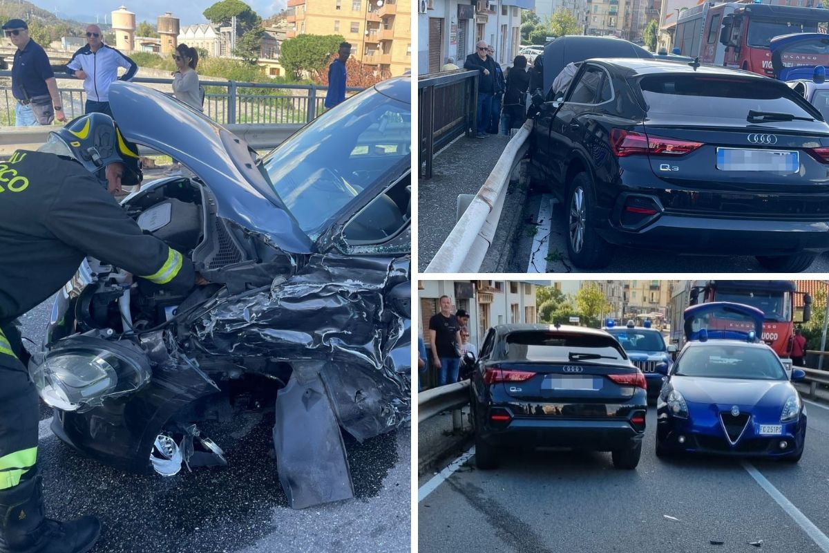 Grave scontro tra due auto a Catanzaro: ferita una ragazza