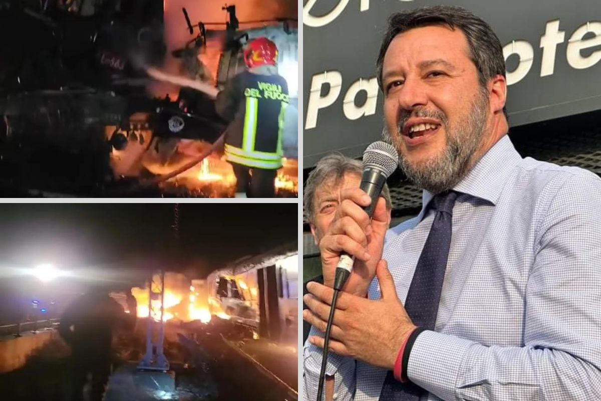 incidente treno thurio salvini