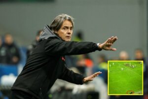 inzaghi mima coccodrillo