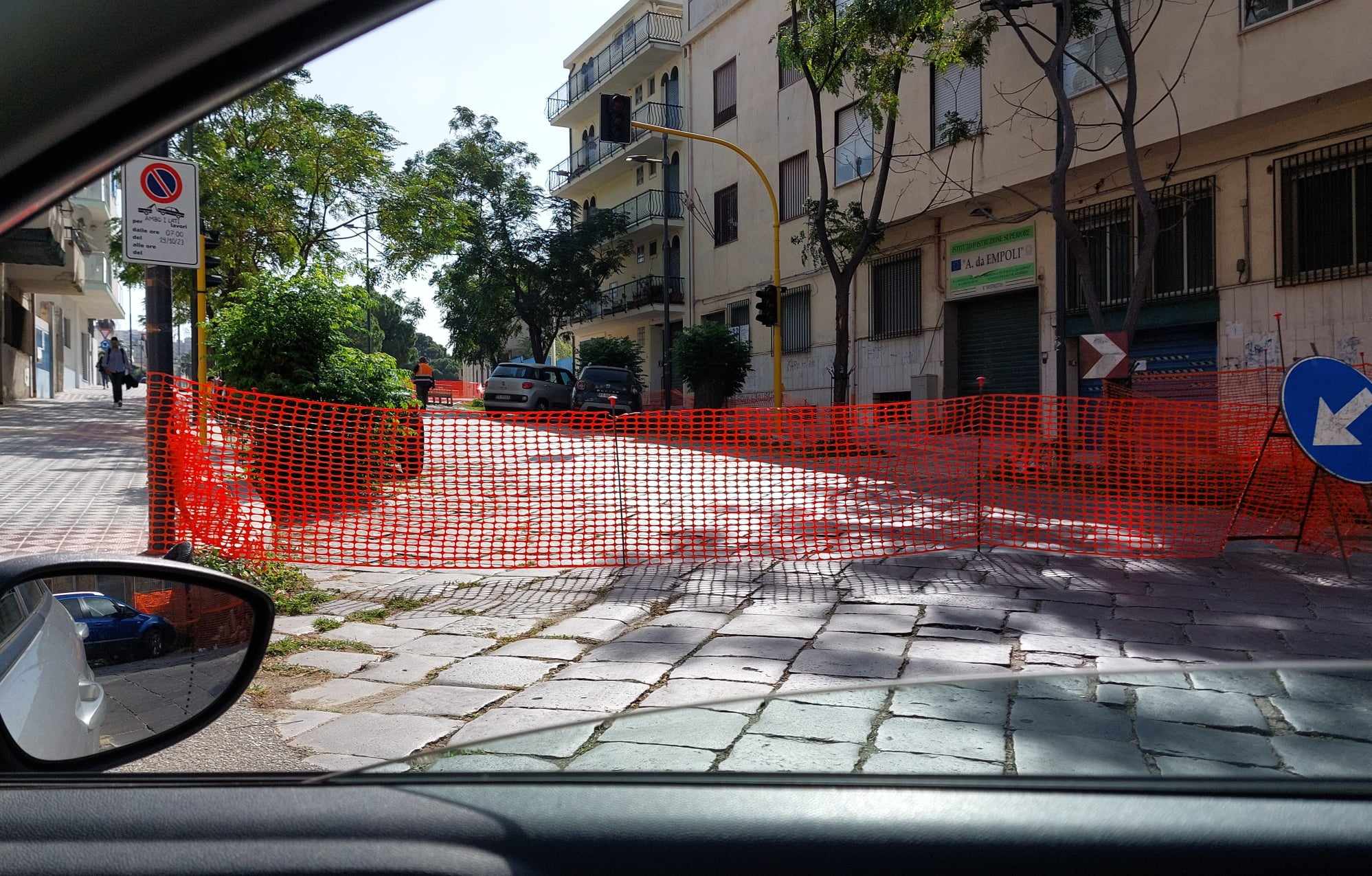 lavori via florio reggio calabria