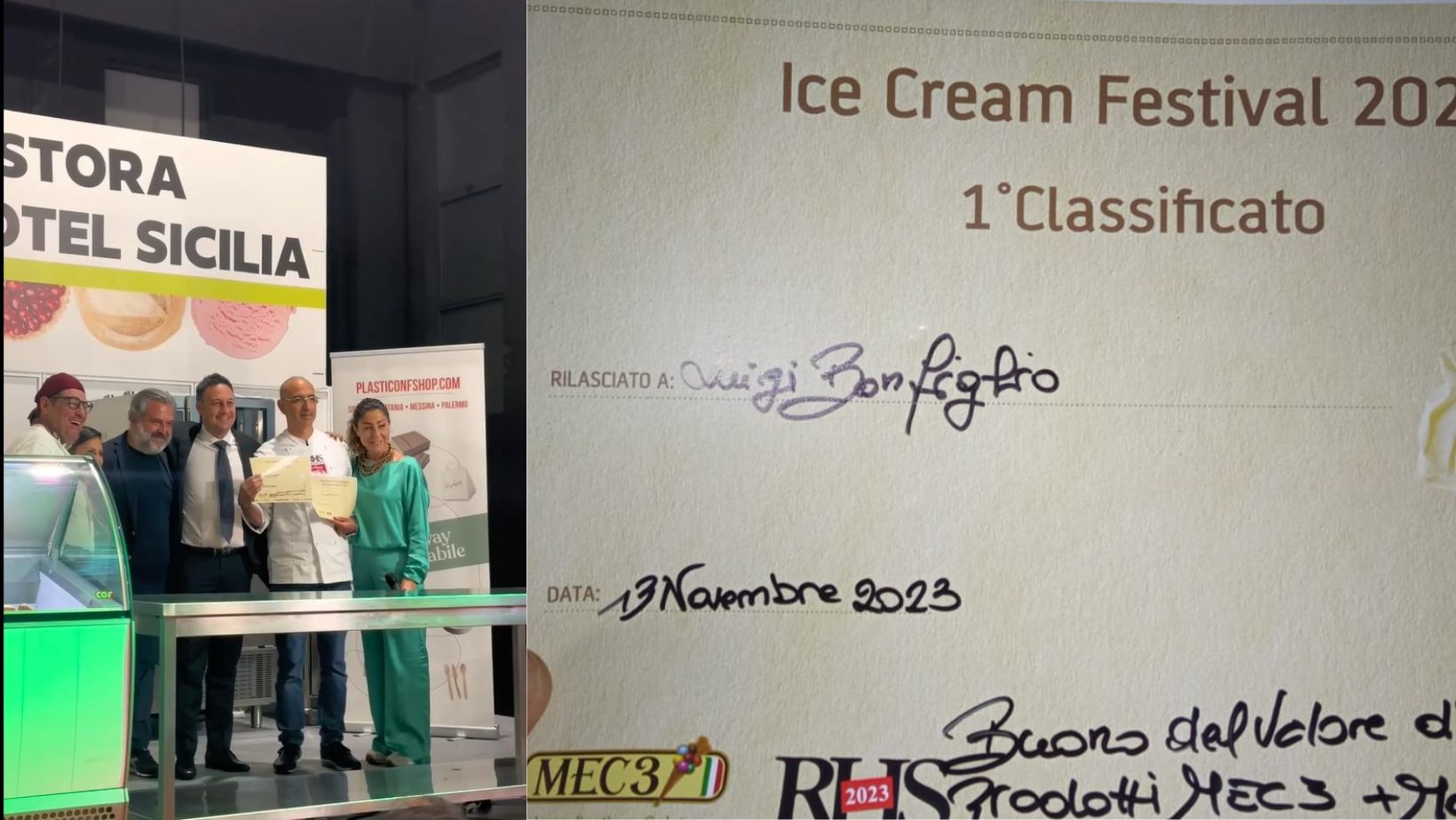 luigi bonfiglio gelato