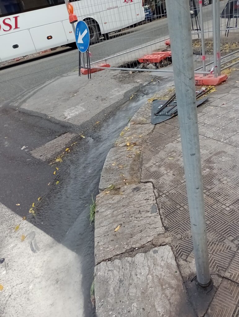 perdita d'acqua via roma reggio calabria