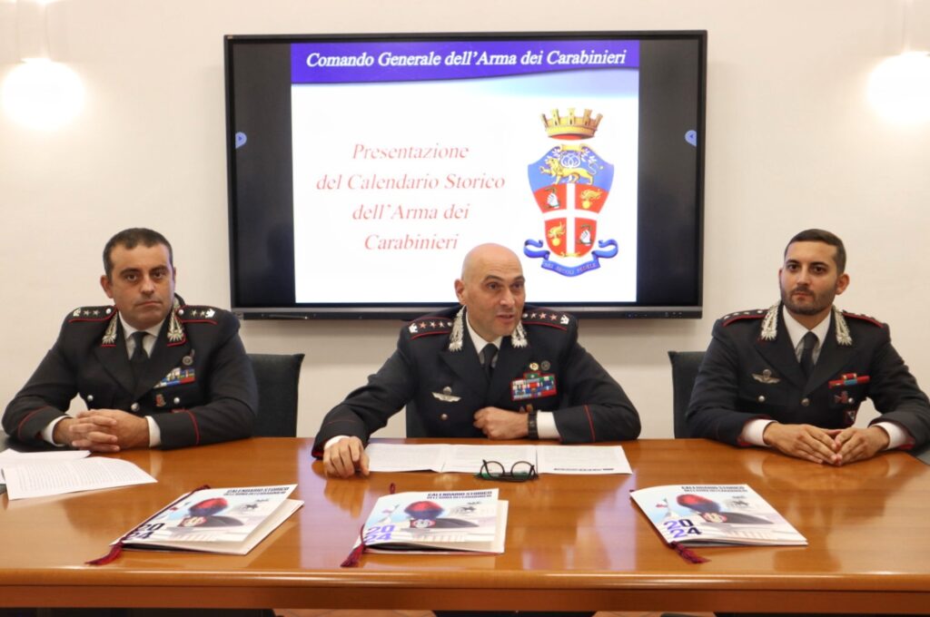 presentazione calendario carabinieri reggio calabria