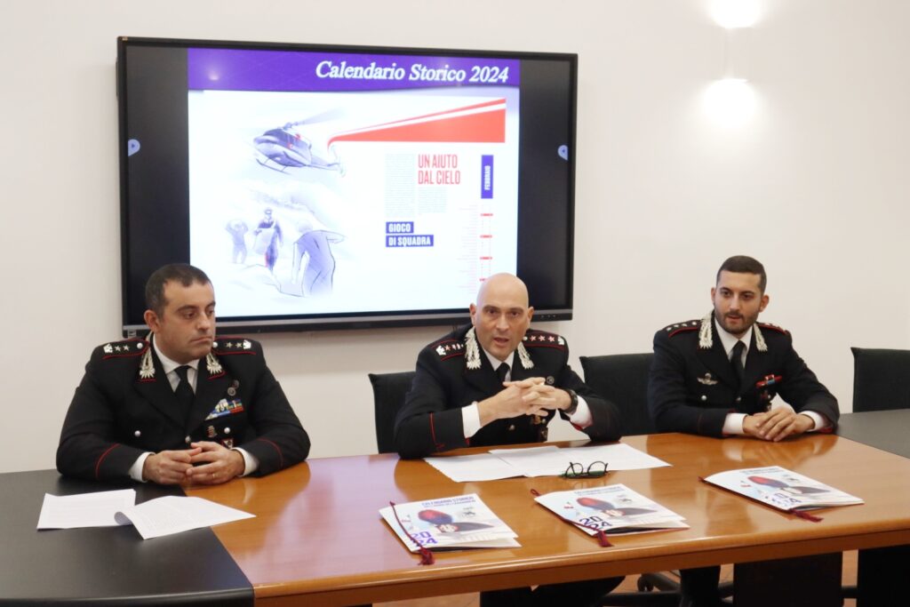 presentazione calendario carabinieri reggio calabria