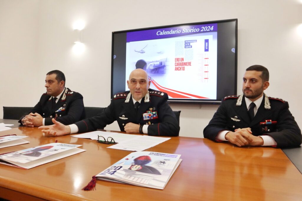 presentazione calendario carabinieri reggio calabria