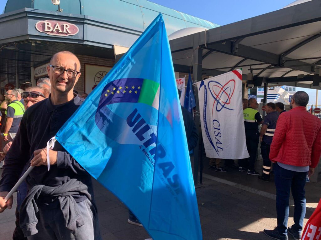 sciopero lavoratori caronte