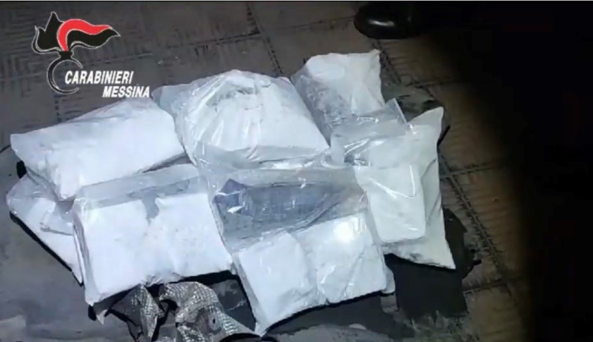 sequestro droga messina