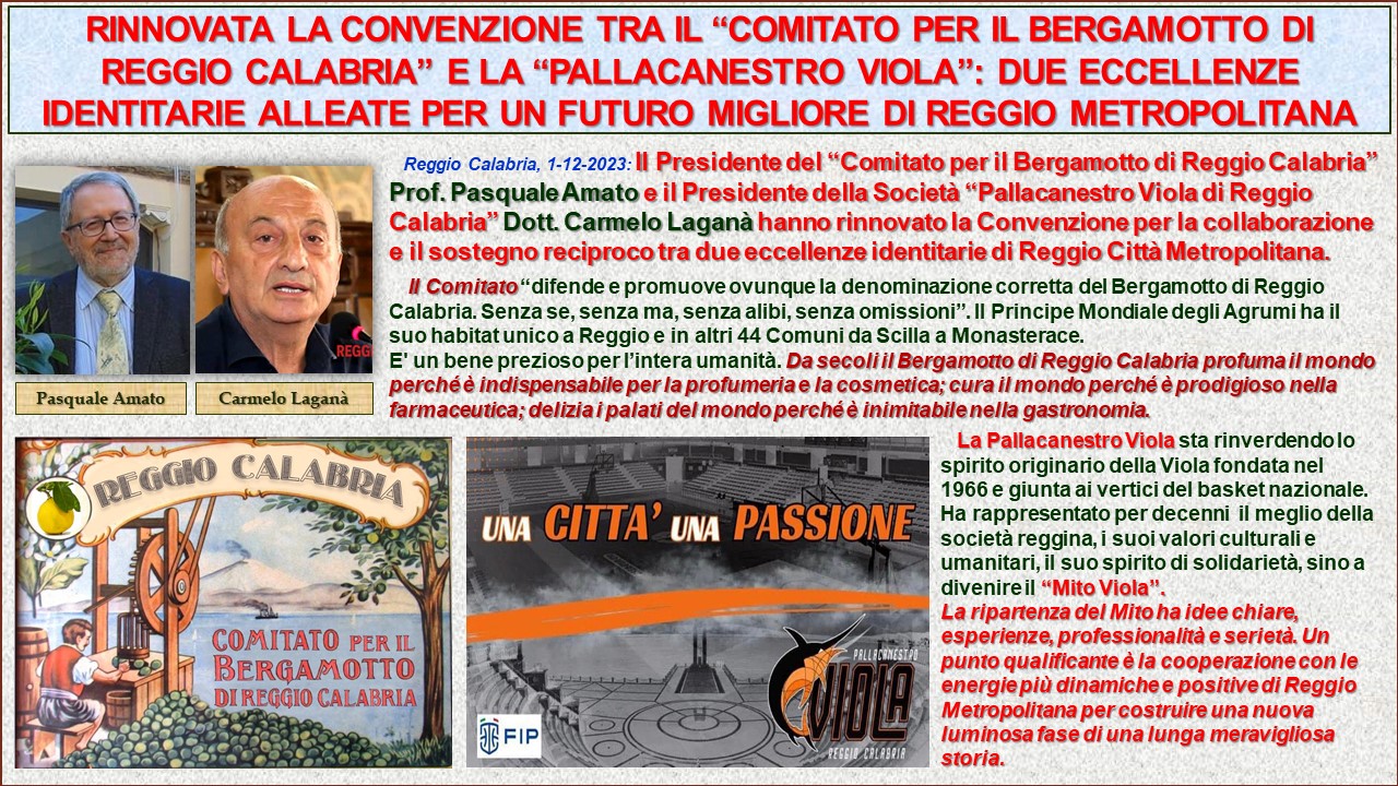 Amato - Comitato per il Bergamotto di Reggio Calabria
