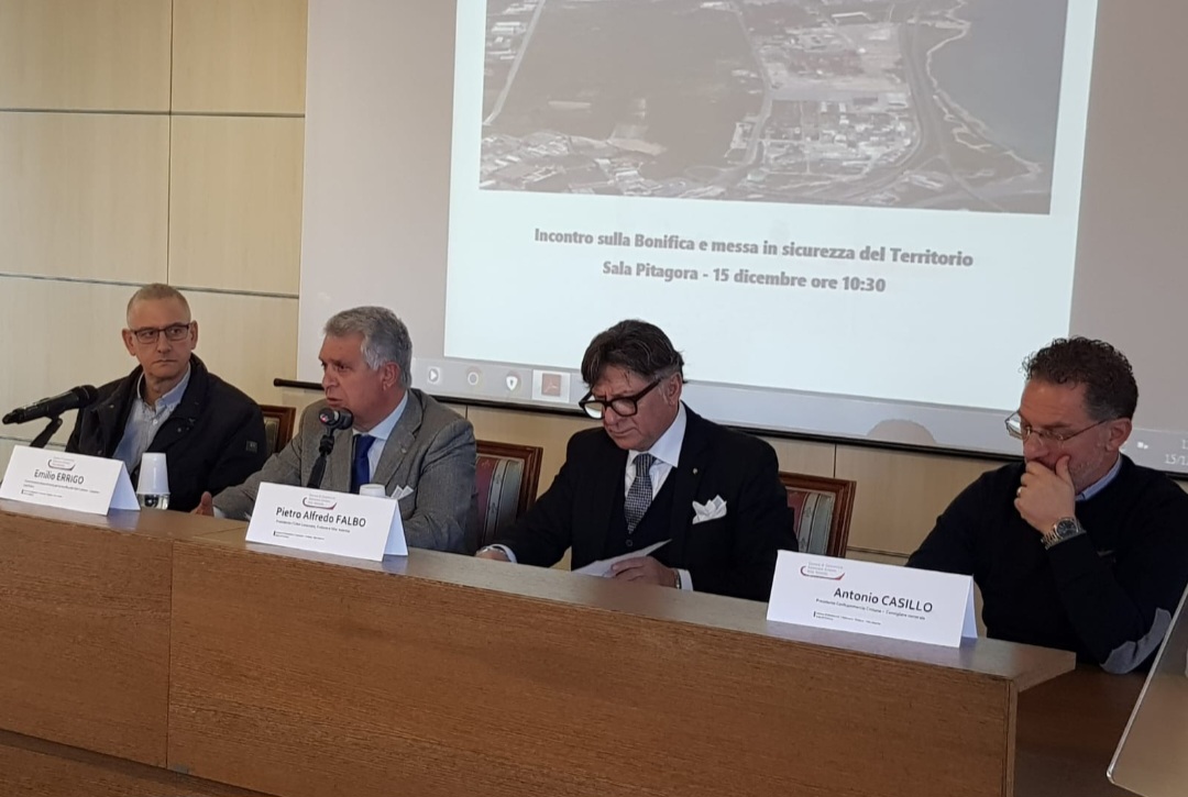 Bonifica Sin Crotone incontro Camera di commercio