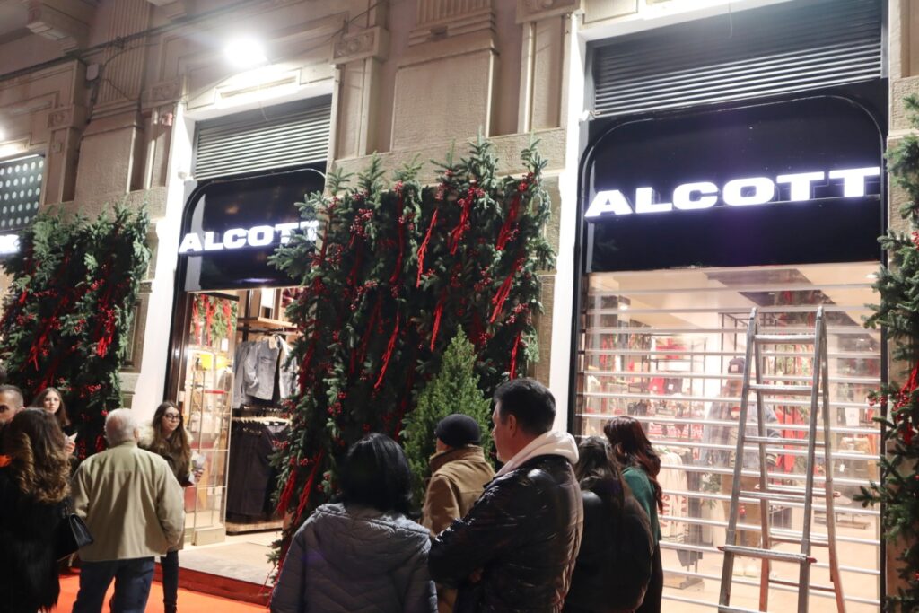 Inaugurazione negozio Alcott a Reggio Calabria con Viola e Bocale Calcio