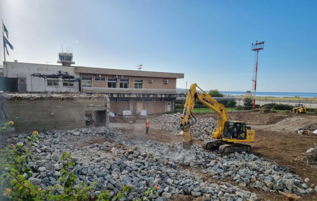 Inizio lavori Aeroporto di Reggio Calabria con Cannizzaro