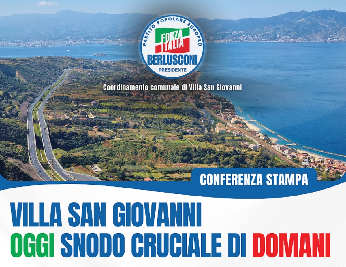 Locandina conferenza FI Villa San Giovanni 16 dicembre