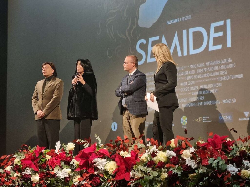Premiazione Gerardo Sacco docufilm Bronzi