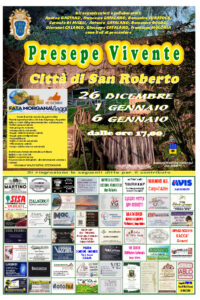 Programma Presepe Vivente a San Roberto