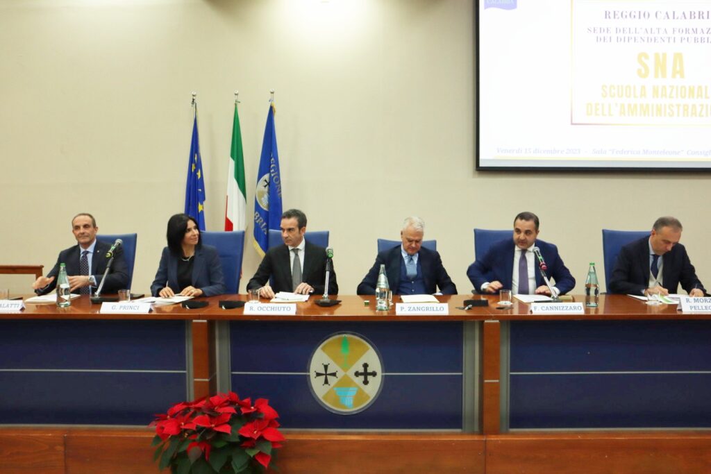 Scuola nazionale amministrazione Reggio Calabria