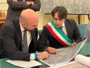 Sottosegretario Ferrante e il sindaco Marco Corsaro